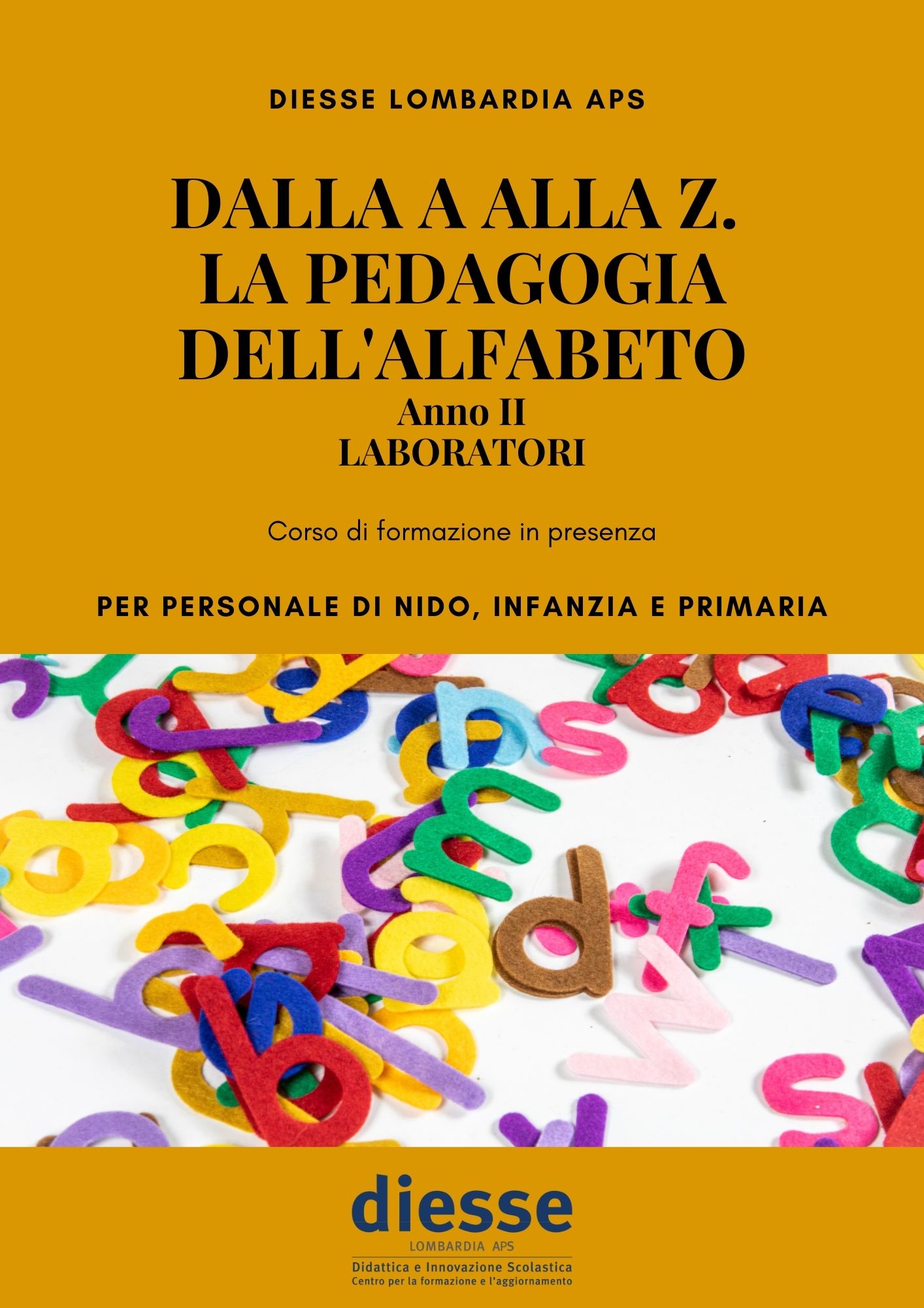 LABORATORI DALLA A ALLA Z ANNO II DIESSE LOMBARDIA APS