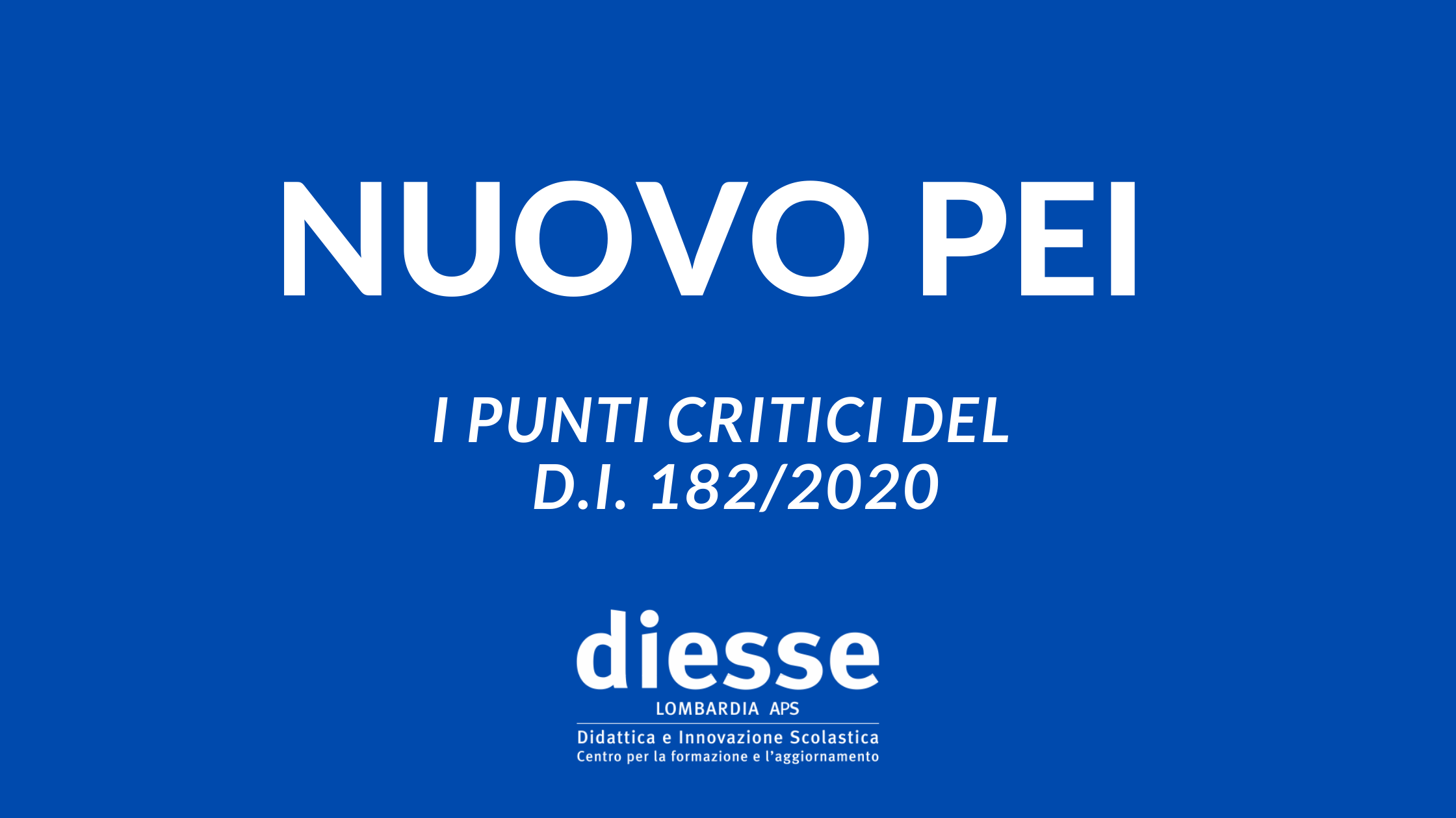 NUOVO PEI BLOG